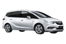 Van Hire Chorley - Vauxhall Zafira 5 + 2 - Minibus hire Chorley
